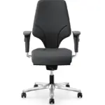 NEW Giroflex 64 Executive Leather Chair
