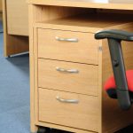 Under Desk Narrow Mobile Pedestal | DM