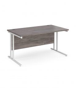 Straight Desk with Cantilever Legs