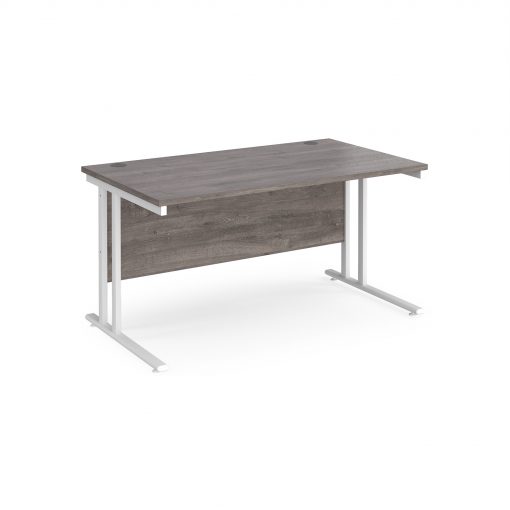 Straight Desk with Cantilever Legs