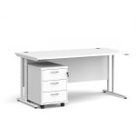 Bundle Offer Desk and 3 Drawer Pedestal | DM