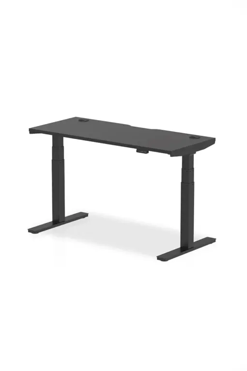 Black High Adjustable Desk