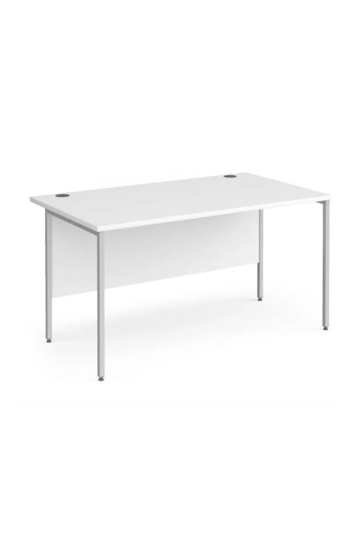 White 4 Legs Office Desks
