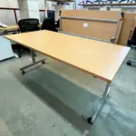 Beech Flip Top Rectangular Table
