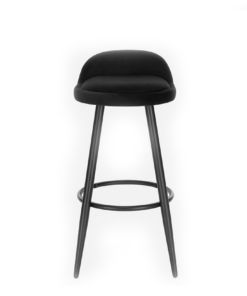 Black Velvet Stools