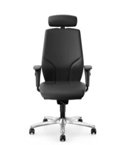Giroflex 64 Executive Leather Chair with Headrest