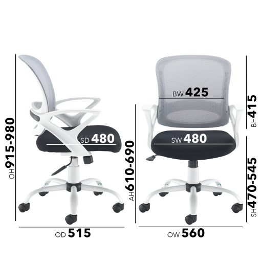 Tyler Mesh Task Chairs | DM