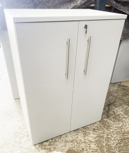 Sven White Double Door Cupboard