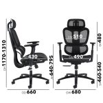 Zala mesh back Executive Chairs | DM