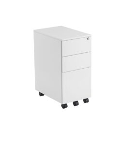 ACTIU White Slimline Pedestal