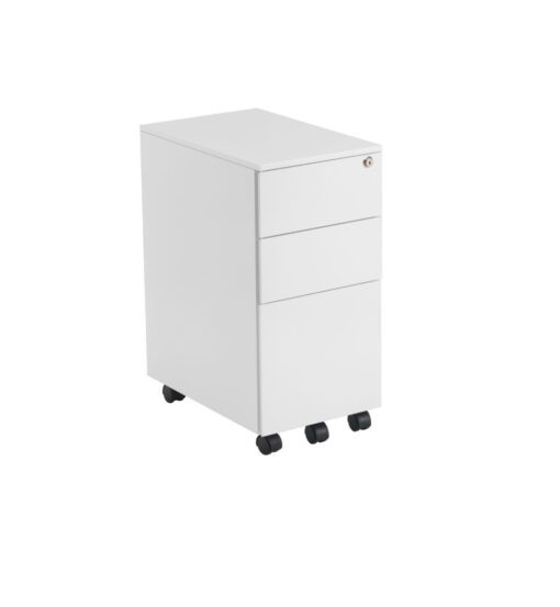 ACTIU White Slimline Pedestal