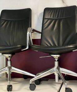 Orangebox Calder High Back Leather Office Chairs