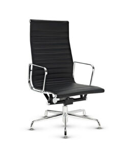 Black Eames Style Conference Chair