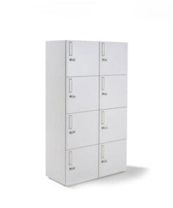 Narbutas 8 Door Lockers | White Colour