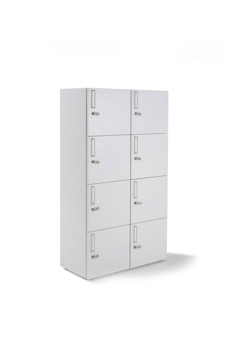 Narbutas 8 Door Lockers | White Colour