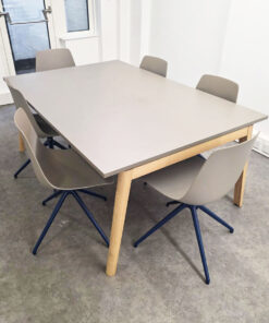 Narbutas Grey Meeting Table