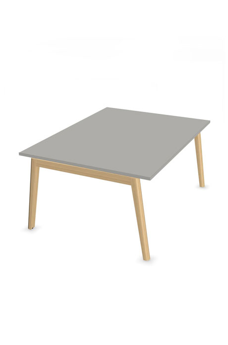 Narbutas Grey Meeting Table
