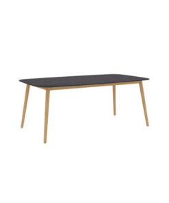 Grey and Oak Meeting Table