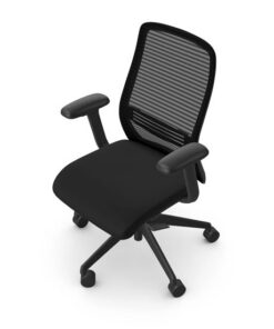 Donati Black Mesh Chairs