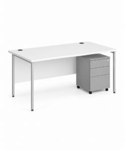 White 4 Legs Office Desks | 160×80 cm
