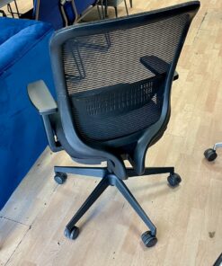Donati Black Mesh Chairs